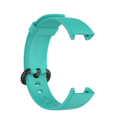 For Xiaomi Mi Watch Lite / Redmi Watch Silicone Watch Band, Size: One Size(Mint Green) - Smart Wear by buy2fix | Online Shopping UK | buy2fix