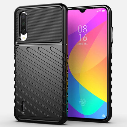 For Xiaomi Mi 9 Lite Thunderbolt Shockproof TPU Soft Case(Black) - Xiaomi Cases by buy2fix | Online Shopping UK | buy2fix