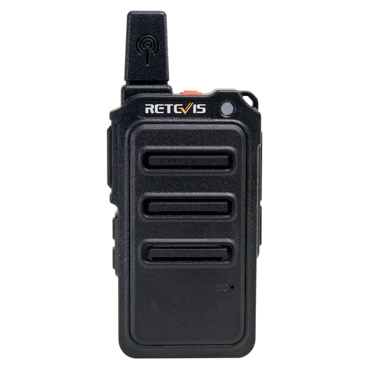 1 Pair RETEVIS RT19 22CHS FRS Two Way Radio Handheld Walkie Talkie, US Plug(Black) - Handheld Walkie Talkie by RETEVIS | Online Shopping UK | buy2fix