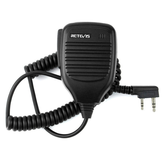 RETEVIS C9001 2 Pin Handheld PTT Speaker Microphone - Microphones & Headsets by RETEVIS | Online Shopping UK | buy2fix