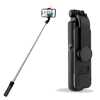 L11S Mini Fill Light Bluetooth Selfie Stick Tripod Mobile Phone Holder - Consumer Electronics by buy2fix | Online Shopping UK | buy2fix