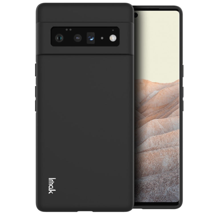 For Google Pixel 6 Pro IMAK UC-3 Series Shockproof Frosted TPU Protective Case(Black) - Mobile Accessories by imak | Online Shopping UK | buy2fix