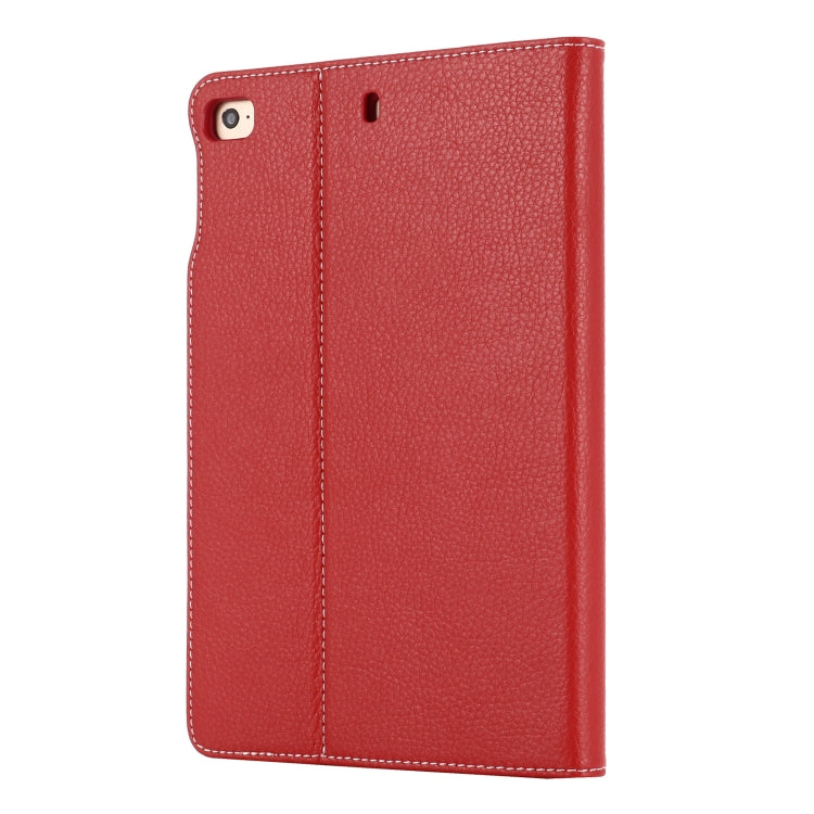 For iPad Mini 2019 & 4 & 3 & 2 & 1 GEBEI PU+TPU Horizontal Flip Protective Case with Holder & Card Slots(Red) - iPad mini (2019) / mini 5 Cases by GEBEI | Online Shopping UK | buy2fix