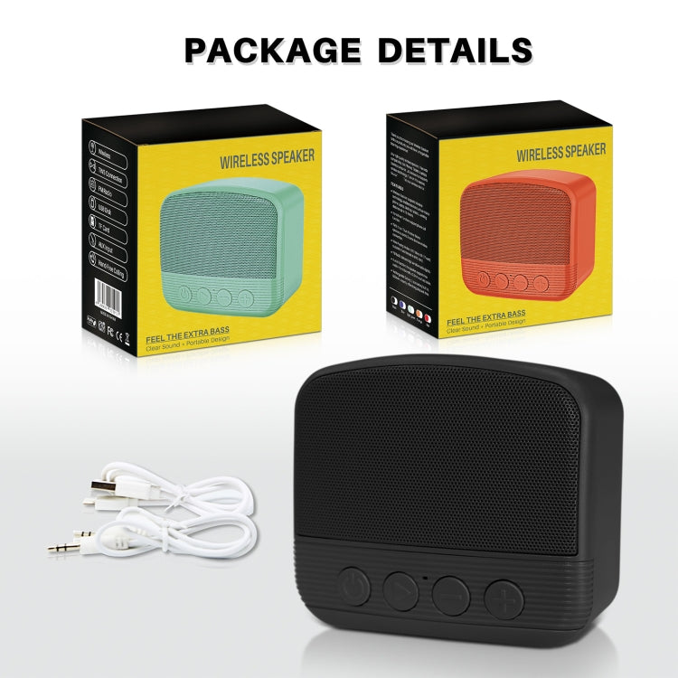 New Rixing NR-101 Mini TWS Bluetooth Speaker(Orange) - Mini Speaker by New Rixing | Online Shopping UK | buy2fix
