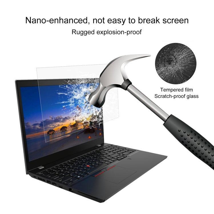 Laptop Screen HD Tempered Glass Protective Film For ThinkPad ThinkBook 15P 15.6 inch - Computer & Networking by buy2fix | Online Shopping UK | buy2fix