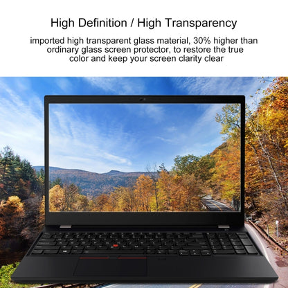 Laptop Screen HD Tempered Glass Protective Film For Asus VivoBook15x 15.6 inch - Computer & Networking by buy2fix | Online Shopping UK | buy2fix