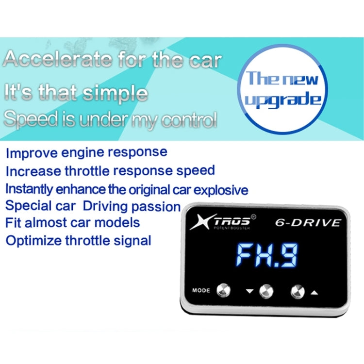 For Toyota FJ CRUISER TROS TS-6Drive Potent Booster Electronic Throttle Controller - In Car by TROS | Online Shopping UK | buy2fix