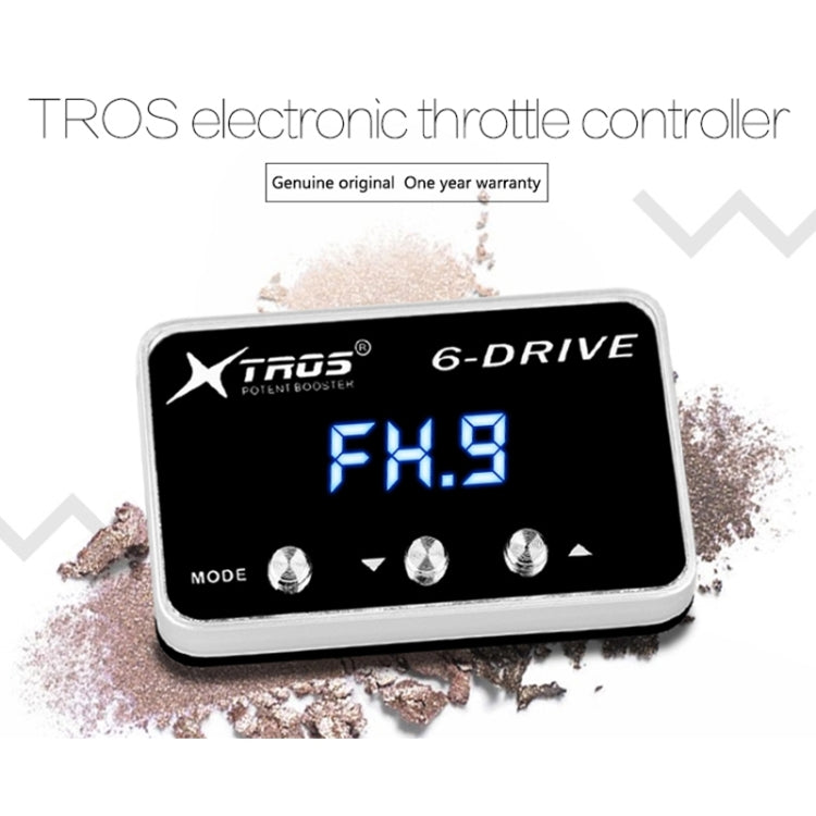 For Mitsubishi Strada 2005-2014 TROS TS-6Drive Potent Booster Electronic Throttle Controller - In Car by TROS | Online Shopping UK | buy2fix