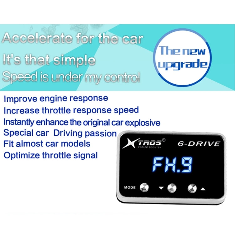 For Honda Fit 2008-2014 TROS TS-6Drive Potent Booster Electronic Throttle Controller - In Car by TROS | Online Shopping UK | buy2fix