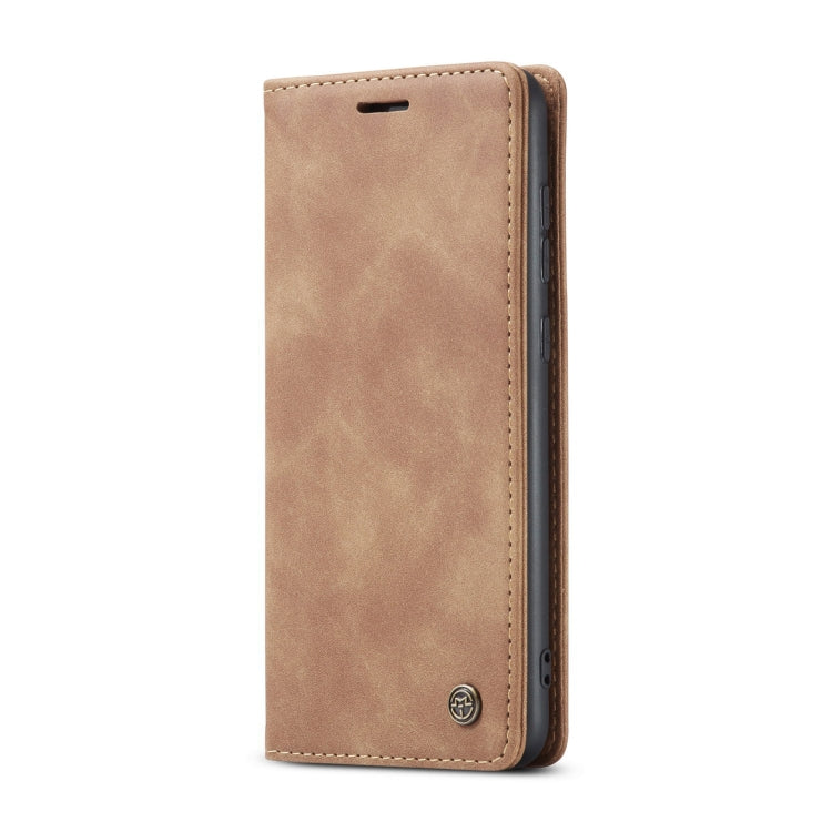 For Samsung Galaxy A33 5G CaseMe 013 Multifunctional Horizontal Flip Leather Phone Case(Brown) - Samsung Accessories by CaseMe | Online Shopping UK | buy2fix