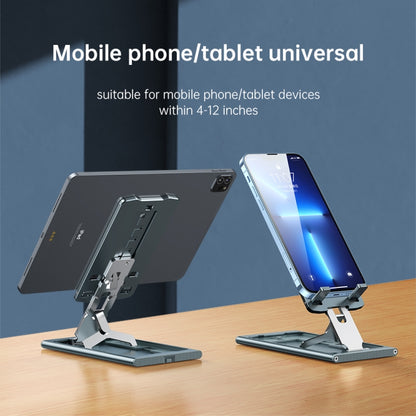 R-JUST HZ16 Slim Phone Desktop Holder(Dark Grey) - Desktop Holder by R-JUST | Online Shopping UK | buy2fix