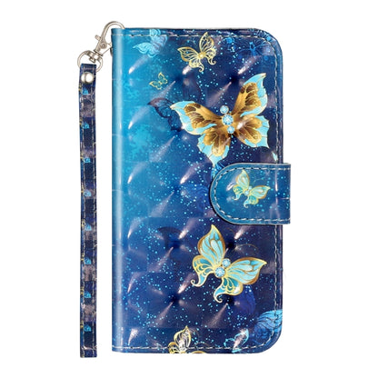 For Samsung Galaxy S22 5G 3D Pattern Horizontal Flip PU Leather Phone Case(Rankine Butterfly) - Galaxy S22 5G Cases by buy2fix | Online Shopping UK | buy2fix