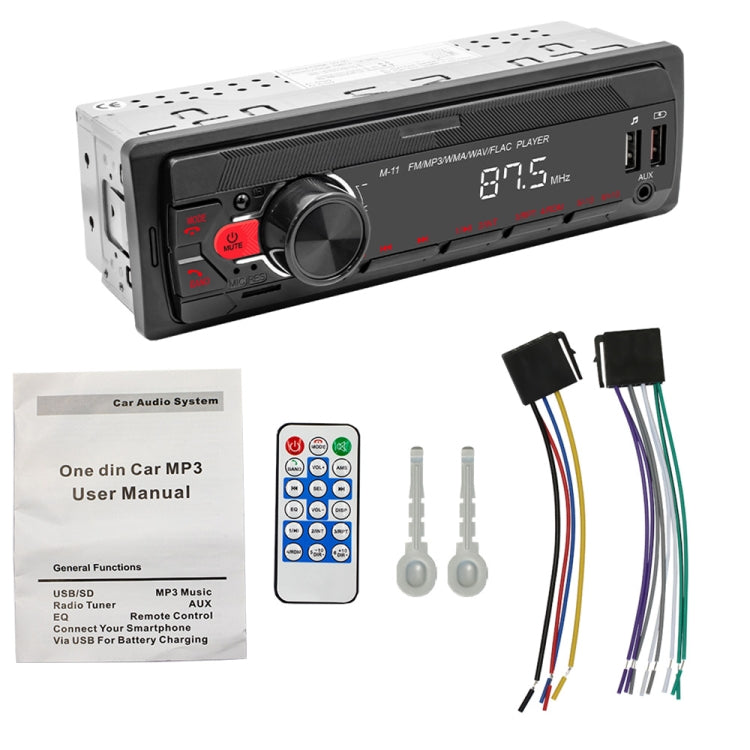 M11 Car Bluetooth MP3 Player Support Mobile Phone Interconnection / FM / TF Card - In Car by buy2fix | Online Shopping UK | buy2fix