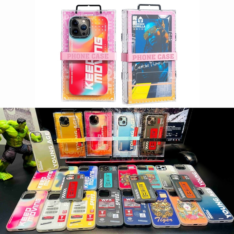 For iPhone 12 WK WPC-015 Gorillas Series Cool PC + TPU Phone Case(WGC-020) - iPhone 12 / 12 Pro Cases by WK | Online Shopping UK | buy2fix