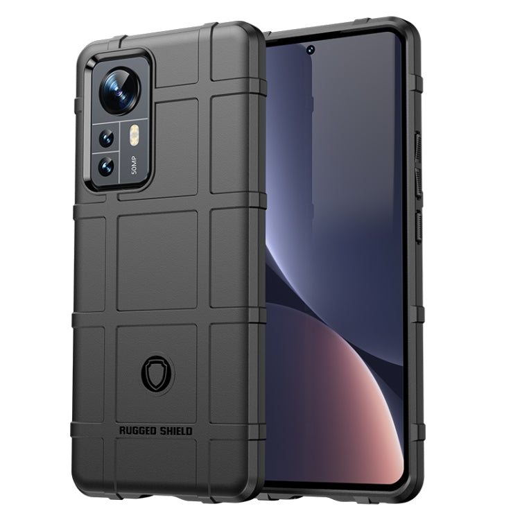 For Xiaomi 12 Pro Full Coverage Shockproof TPU Case(Black) - Xiaomi Accessories by buy2fix | Online Shopping UK | buy2fix