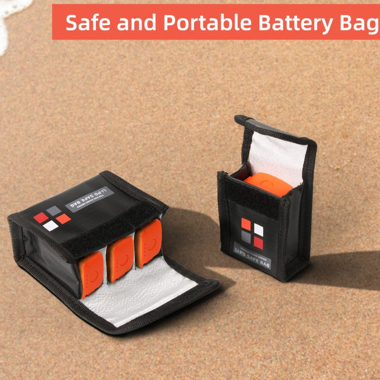 Sunnylife EVO-DC354 3 in 1 Battery Explosion-proof Bag for EVO Nano - DJI & GoPro Accessories by Sunnylife | Online Shopping UK | buy2fix