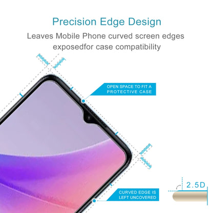 0.26mm 9H 2.5D Tempered Glass Film For OPPO A57 /  A57 4G / A77 / K10 5G / A57e / A57s / K10x / A17 / A77s / A17k / A58 / A77 4G / A56s -  by DIYLooks | Online Shopping UK | buy2fix