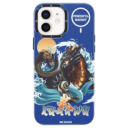 For iPhone 12 WK WPC-019 Gorillas Series Cool Magnetic Phone Case(WGM-004) - iPhone 12 / 12 Pro Cases by WK | Online Shopping UK | buy2fix