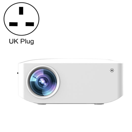 Y2 1280x720P 80ANSI Mini LCD LED Smart Projector, Plug Tpye:UK Plug - Consumer Electronics by buy2fix | Online Shopping UK | buy2fix