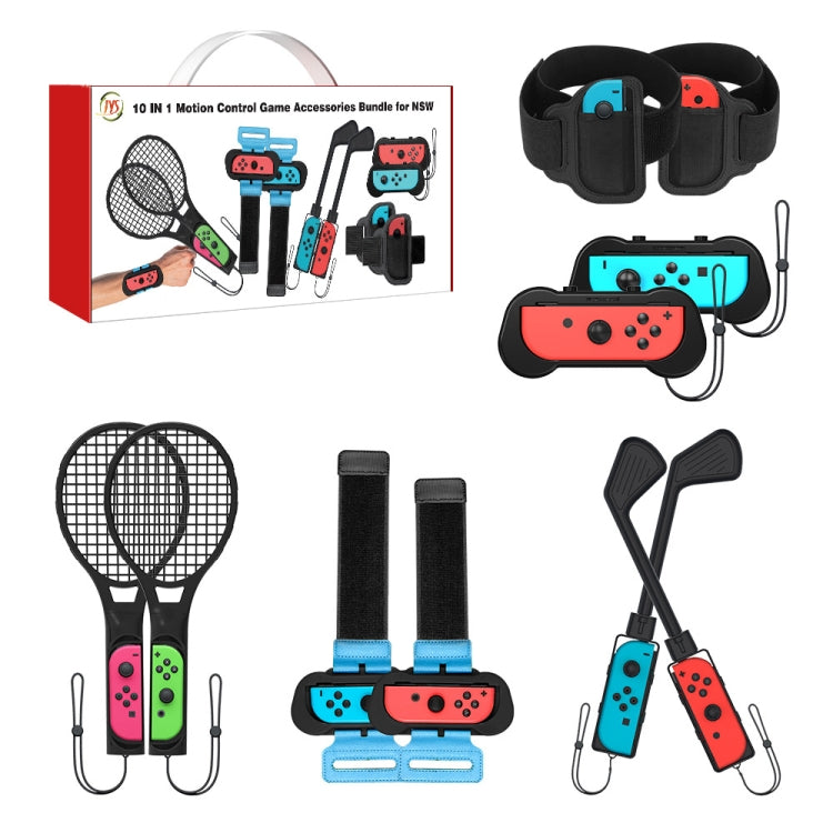 JYS JYS-NS215 10 In 1 Somatosensory Sports Accessories Set for Nintendo Switch - Gamepads by buy2fix | Online Shopping UK | buy2fix