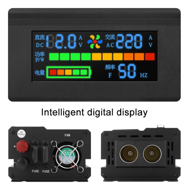 8896 2200W Car Smart Multi-functional Digital Display Inverter, Specification:24V - In Car by buy2fix | Online Shopping UK | buy2fix