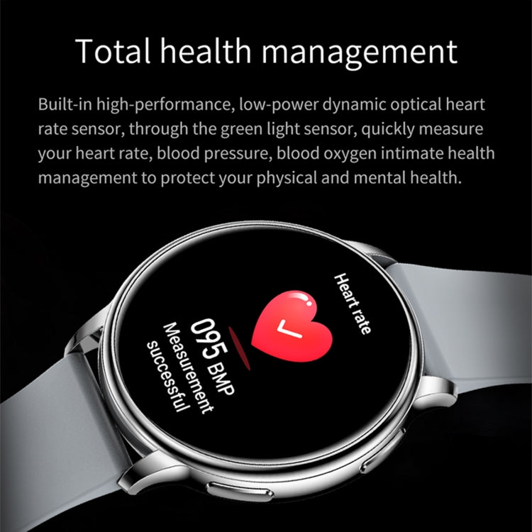 Y33 1.32 inch TFT Color Screen Smart Watch, Support Bluetooth Calling/Blood Pressure Monitoring(Black) - Smart Wear by buy2fix | Online Shopping UK | buy2fix