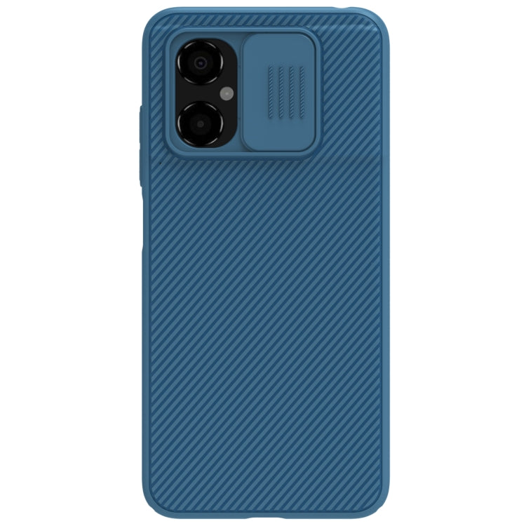 For Xiaomi Poco M4 5G NILLKIN Black Mirror Series Camshield PC Phone Case(Blue) - Xiaomi Cases by NILLKIN | Online Shopping UK | buy2fix