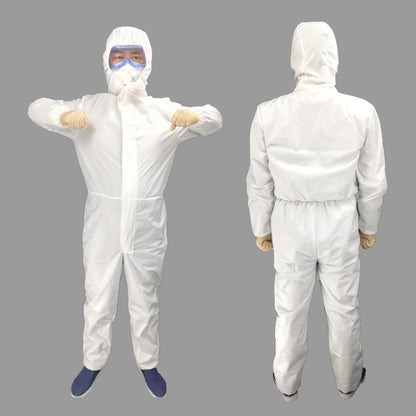 Waterproof Disposable SF Non-woven Breathable Film Siamese Isolation Suit Safely Clothes, Size:185cm / XXXL - Protective Clothing by buy2fix | Online Shopping UK | buy2fix