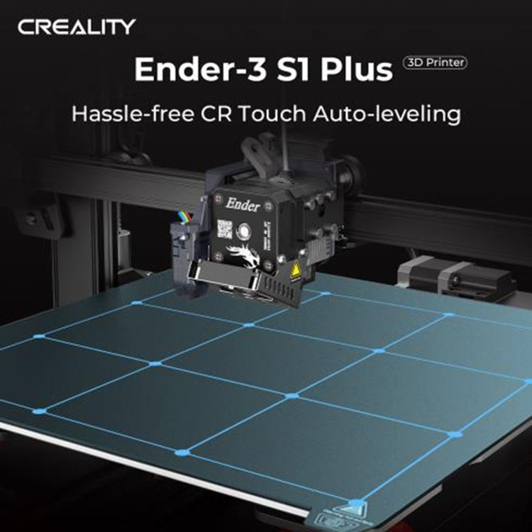 Creality Ender-3 S1 Plus Full-metal Dual-gear Larger-size 3D Printer US Plug - Consumer Electronics by Creality | Online Shopping UK | buy2fix