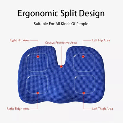 Soft U-shaped cushion Ergonomic Seat, Model:Mesh Style(Brown) - Home & Garden by buy2fix | Online Shopping UK | buy2fix