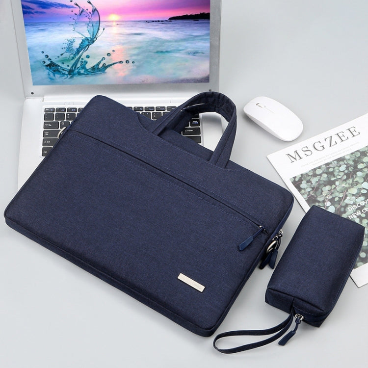 Handbag Laptop Bag Inner Bag with Power Bag, Size:12 inch(Dark Blue) - Other by buy2fix | Online Shopping UK | buy2fix