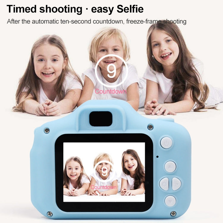 X2S 2.0 Inch LCD Screen Mini Children Camera Digital Camera, Resolution:HD 1300W(Blue) - Consumer Electronics by buy2fix | Online Shopping UK | buy2fix