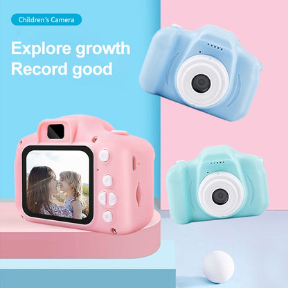 X2S 2.0 Inch LCD Screen Mini Children Camera Digital Camera, Resolution:HD Dual camera(Blue) - Children Cameras by buy2fix | Online Shopping UK | buy2fix