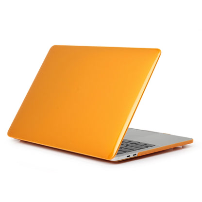 For MacBook Air 13.6 inch A2681 2022 Laptop Crystal Style Protective Case(Orange) - MacBook Air Cases by buy2fix | Online Shopping UK | buy2fix