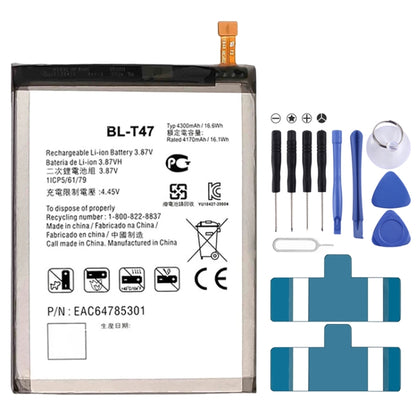 BL-T47 4300mAh For LG Velvet 5G Li-Polymer Battery Replacement - For LG by buy2fix | Online Shopping UK | buy2fix