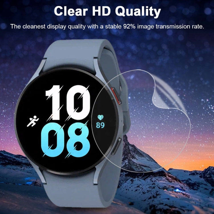 For Samsung Galaxy Watch5 44mm Soft Hydrogel Film Watch Screen Protector - Smart Wear by buy2fix | Online Shopping UK | buy2fix