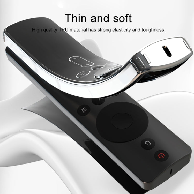 Remote Control TPU Protective Case For Xiaomi Double Button with Voice Button(White) - Consumer Electronics by buy2fix | Online Shopping UK | buy2fix