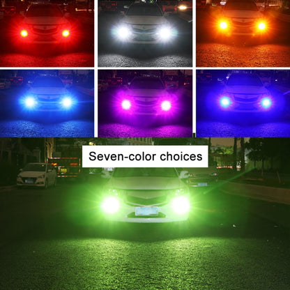 1 Pair 1156 12V 7W Strobe Car LED Fog Light(Blue Light) - In Car by buy2fix | Online Shopping UK | buy2fix