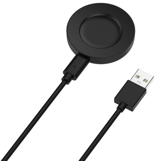 For Xiaomi Watch S1 M2108W1 Magnetic Wireless Charger with 1m Charging Cable(Black) - Smart Wear by buy2fix | Online Shopping UK | buy2fix