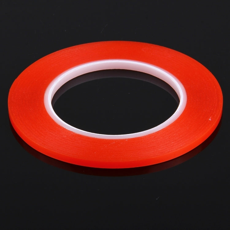 10 PCS 2mm Width Double Sided Adhesive Sticker Tape, Length: 25m(Red) - Repair & Spare Parts by buy2fix | Online Shopping UK | buy2fix