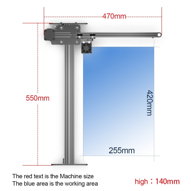 NEJE MASTER 3 Plus Laser Engraver with A40640 Laser Module(US Plug) - Consumer Electronics by NEJE | Online Shopping UK | buy2fix