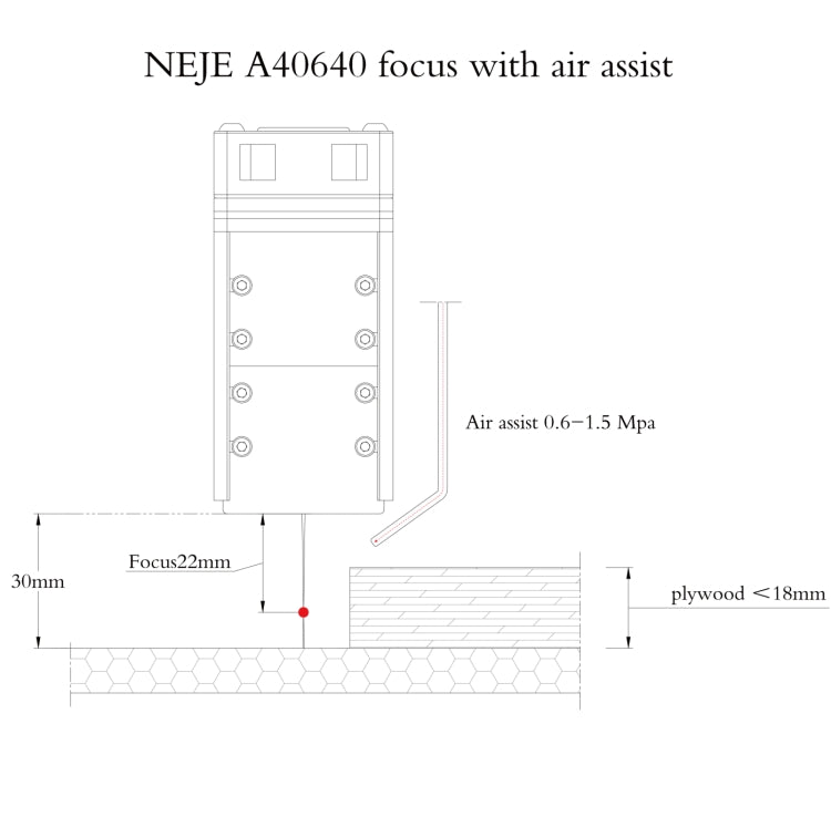 NEJE MASTER 3 Plus Laser Engraver with A40640 Laser Module(US Plug) - Consumer Electronics by NEJE | Online Shopping UK | buy2fix