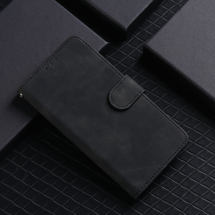 For T-Mobile Revvl 6 5G Skin Feel Magnetic Flip Leather Phone Case(Black) - More Brand by buy2fix | Online Shopping UK | buy2fix