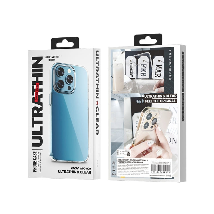 For iPhone 14 WEKOME Ultrathin Clear PC Phone Case (Transparent) - iPhone 14 Cases by WK | Online Shopping UK | buy2fix