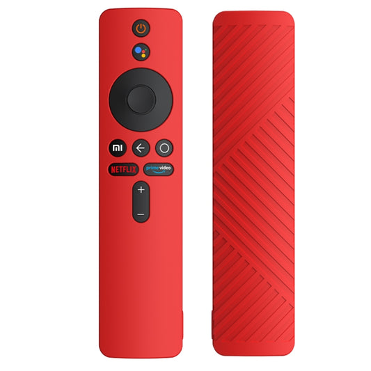 For Xiaomi MiBox S Solid Color Silicone Protective Cover(Red) - Consumer Electronics by buy2fix | Online Shopping UK | buy2fix