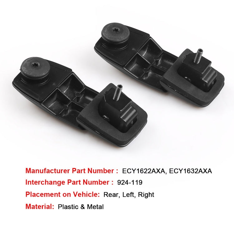 For Mazda Tribute 2001-2006 Car Rear Tailgate Window Glass Hinges ECY1622AXA - In Car by buy2fix | Online Shopping UK | buy2fix