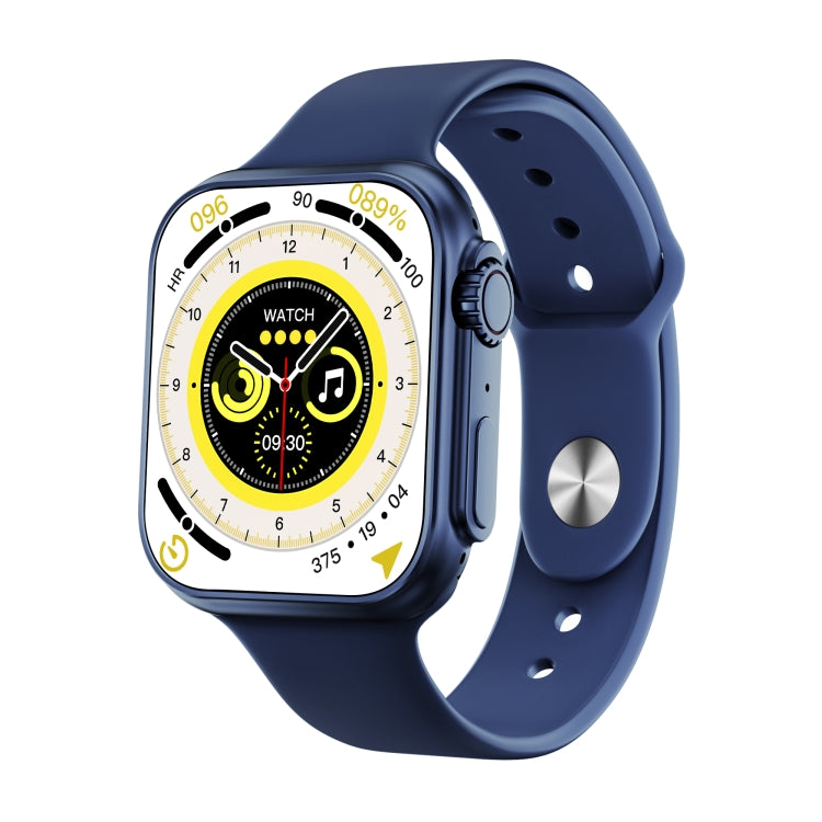 WS8 Plus 2.0 inch IPS Full Touch Screen Smart Watch, IP68 Waterproof Support Heart Rate & Blood Oxygen Monitoring / Sports Modes(Blue) - Smart Wear by buy2fix | Online Shopping UK | buy2fix