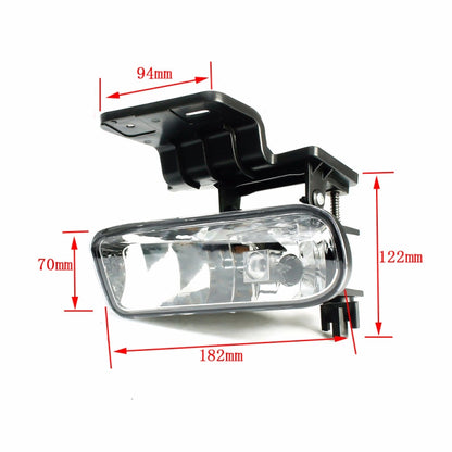 1 Pair For Chevrolet Silverado 1999-2002 Car Front Fog Lamp - In Car by buy2fix | Online Shopping UK | buy2fix