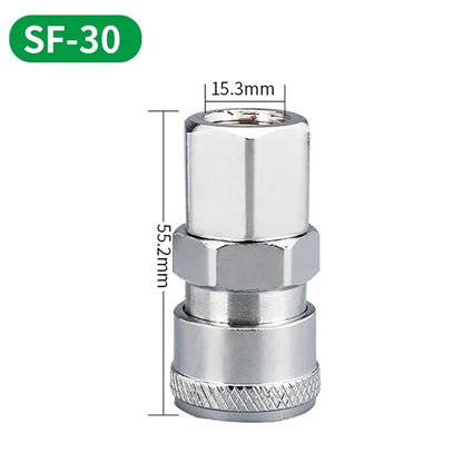 LAIZE SF-30 10pcs C-type Self-lock Air Tube Pneumatic Quick Fitting Connector -  by LAIZE | Online Shopping UK | buy2fix