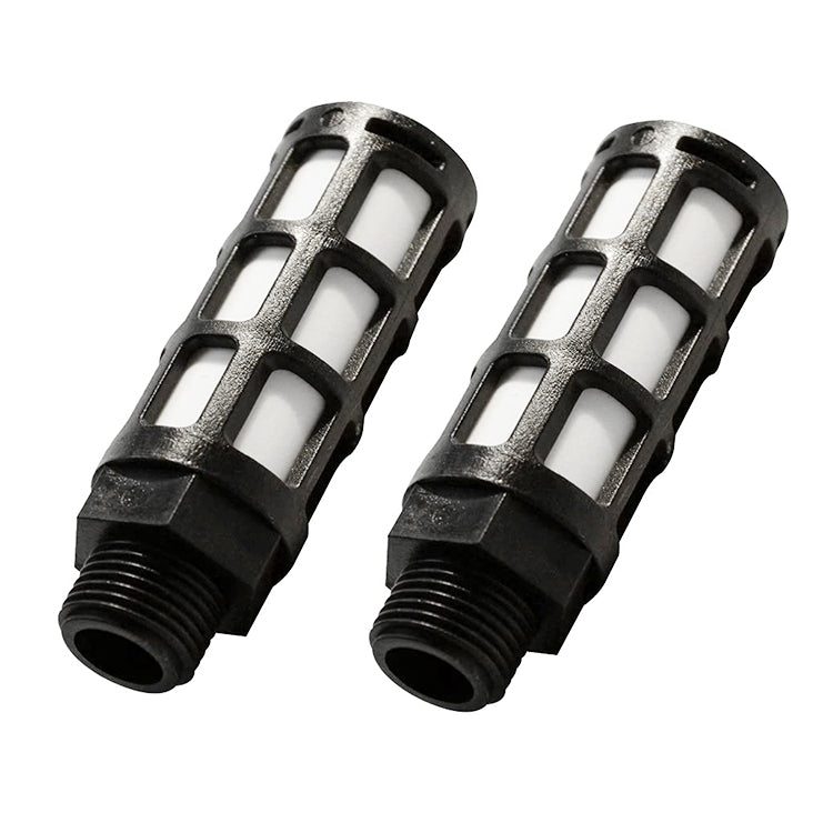 LAIZE Plastic Pneumatic Muffler, Caliber:1 Point(Black) -  by LAIZE | Online Shopping UK | buy2fix